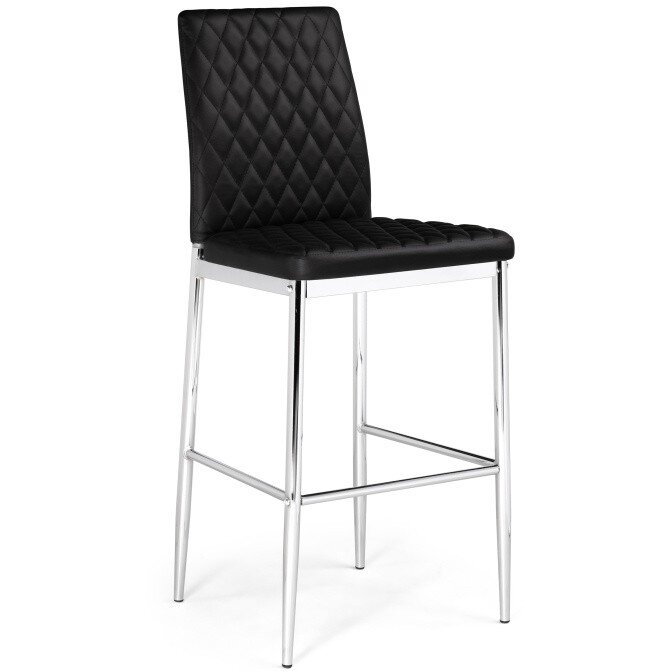 Барный стул Teon black / chrome Барный стул Teon black / chrome