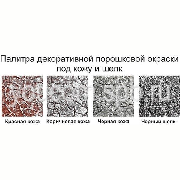Подстолье металлическое Титан двойное-3 Черный