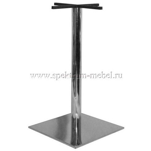 Подстолье металлическое квадратное Фаворит-2 Сталь Подстолье металлическое квадратное Фаворит-2 Сталь