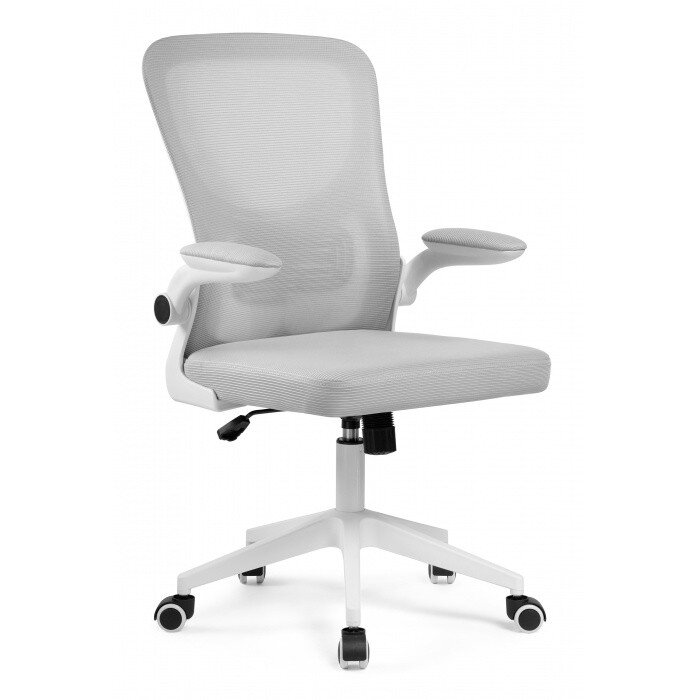 Офисное кресло Konfi light gray / white Офисное кресло Konfi light gray / white