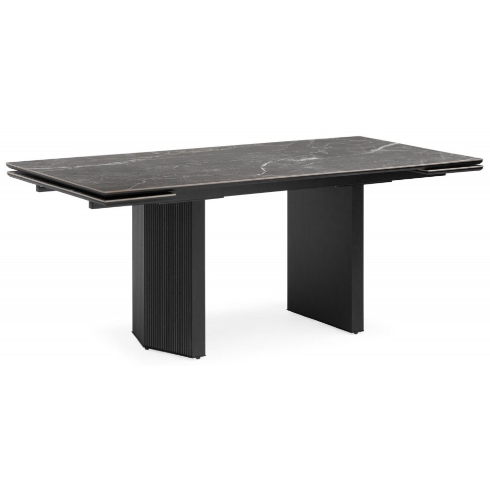 Керамический стол Монерон 180x90 nero marquina / черный Керамический стол Монерон 180x90 nero marquina / черный