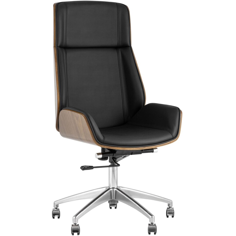 Кресло руководителя TopChairs Crown черное Кресло руководителя TopChairs Crown черное