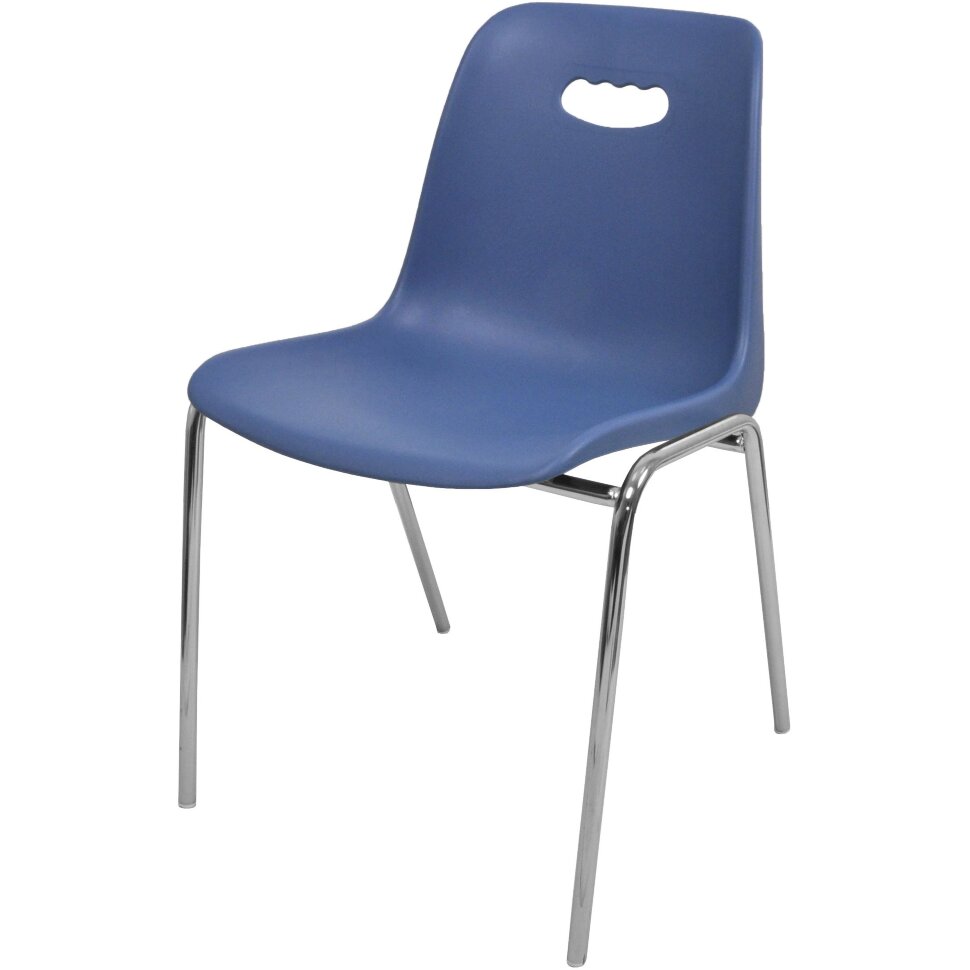 Стул пластиковый на металлокаркасе Venezia-4 blue ral 5009 Синий Стул пластиковый на металлокаркасе Venezia-4 blue ral 5009 Синий
