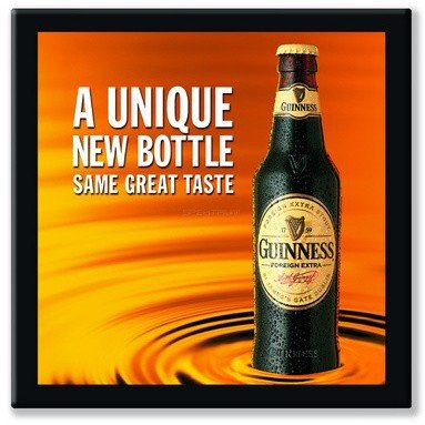 Квадратная столешница Werzalit (70х70 см) Guinness печать Квадратная столешница Werzalit (70х70 см) Guinness печать