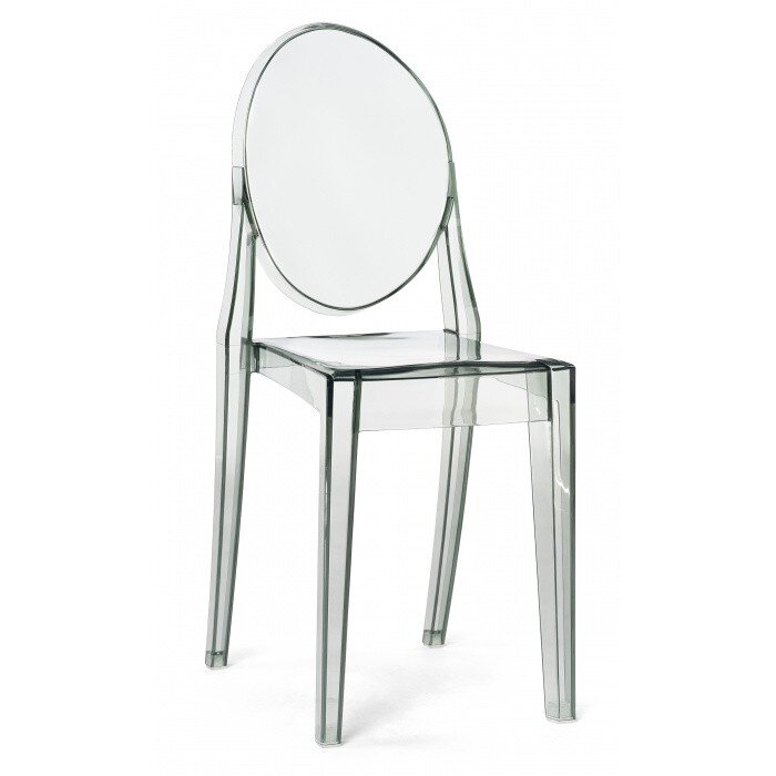 Пластиковый стул Victoria clear gray Пластиковый стул Victoria clear gray